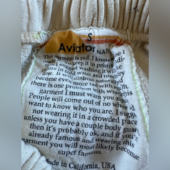 Aviator Nation Logo sweatpants - Picture 6 of 6